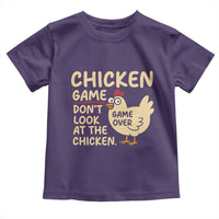 Funny Chicken Game Dont Look At The Chicken Toddler T Shirt - Wonder Print Shop