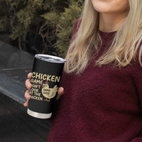 Funny Chicken Game Dont Look At The Chicken Tumbler Cup - Wonder Print Shop