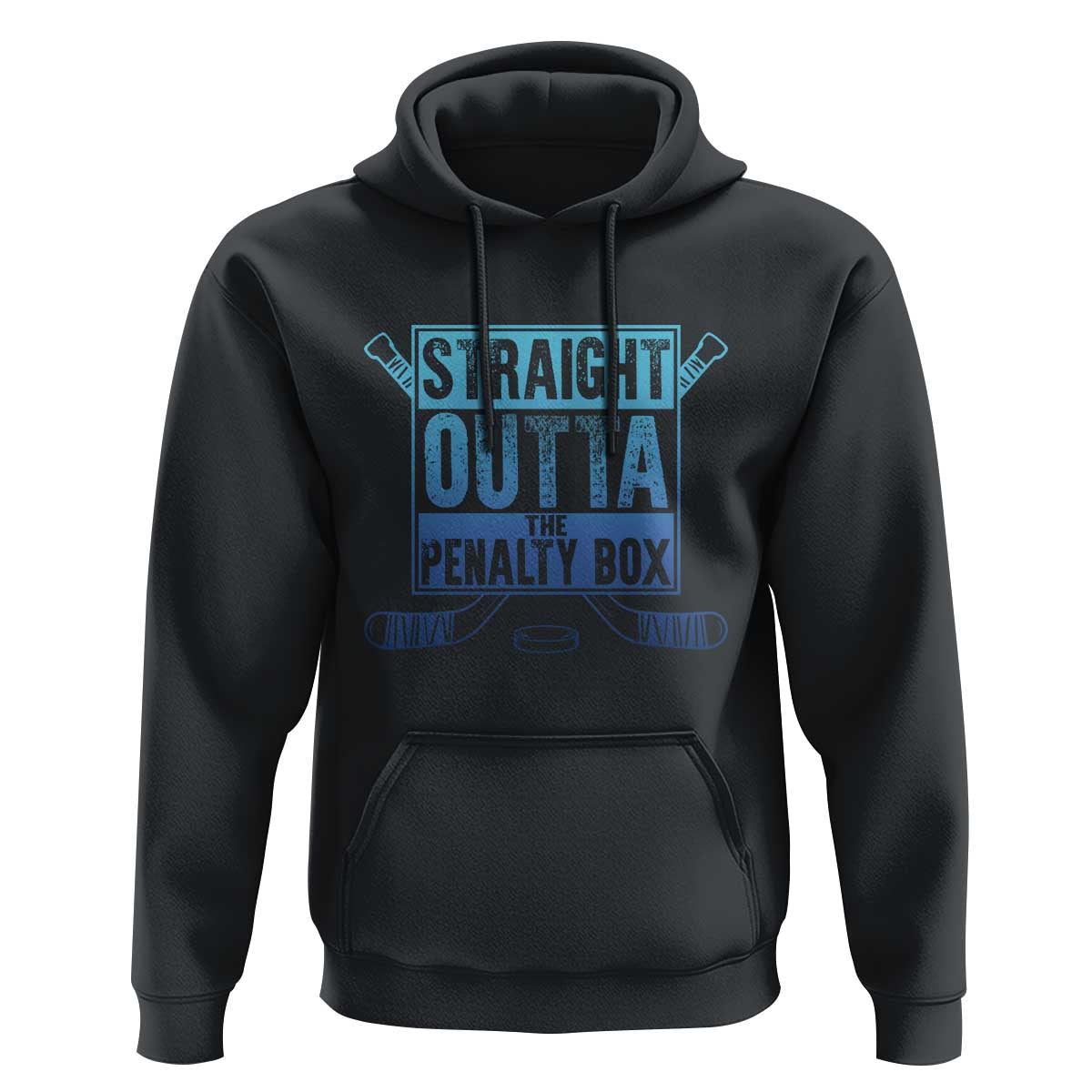 Ice Hockey Player Gift Straight Outta The Penalty Box Hoodie