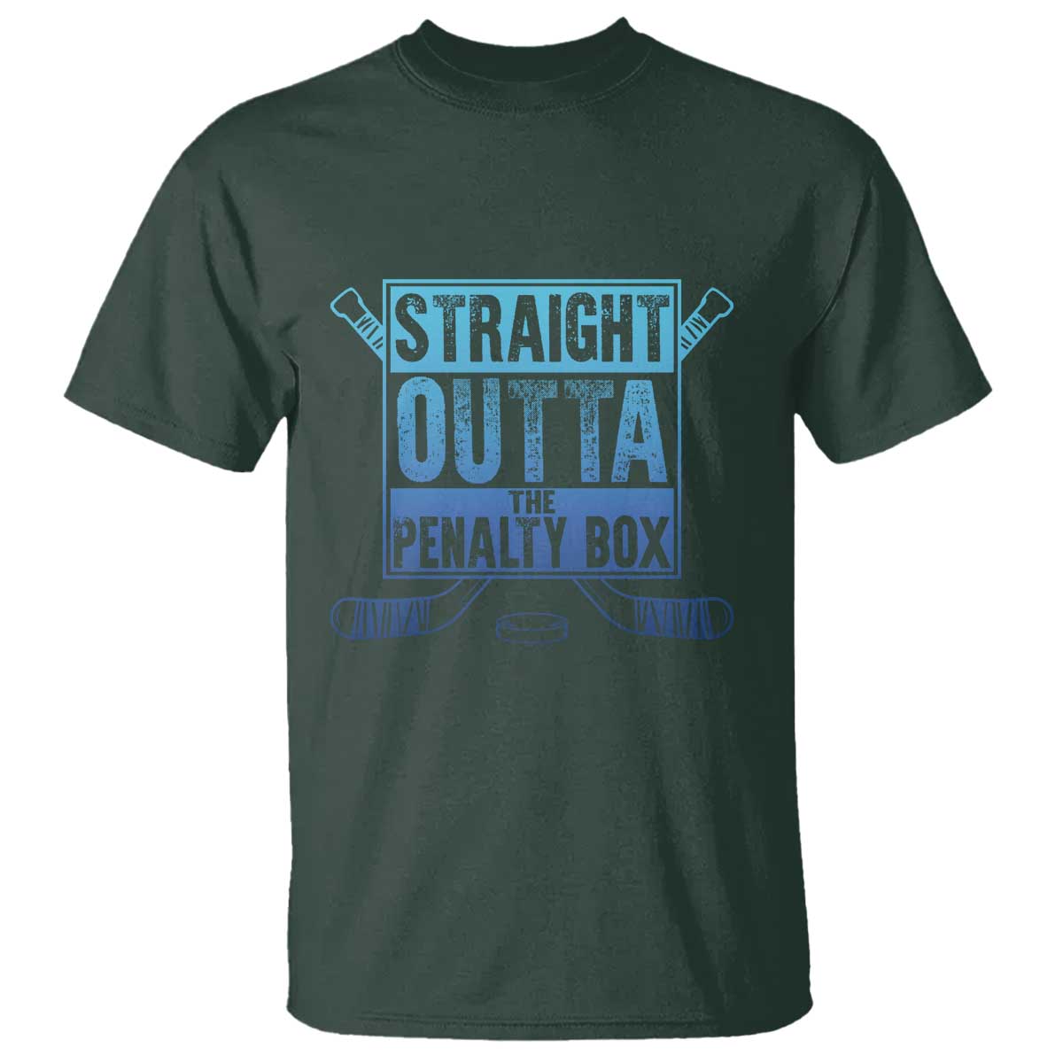 Ice Hockey Player Gift Straight Outta The Penalty Box T Shirt