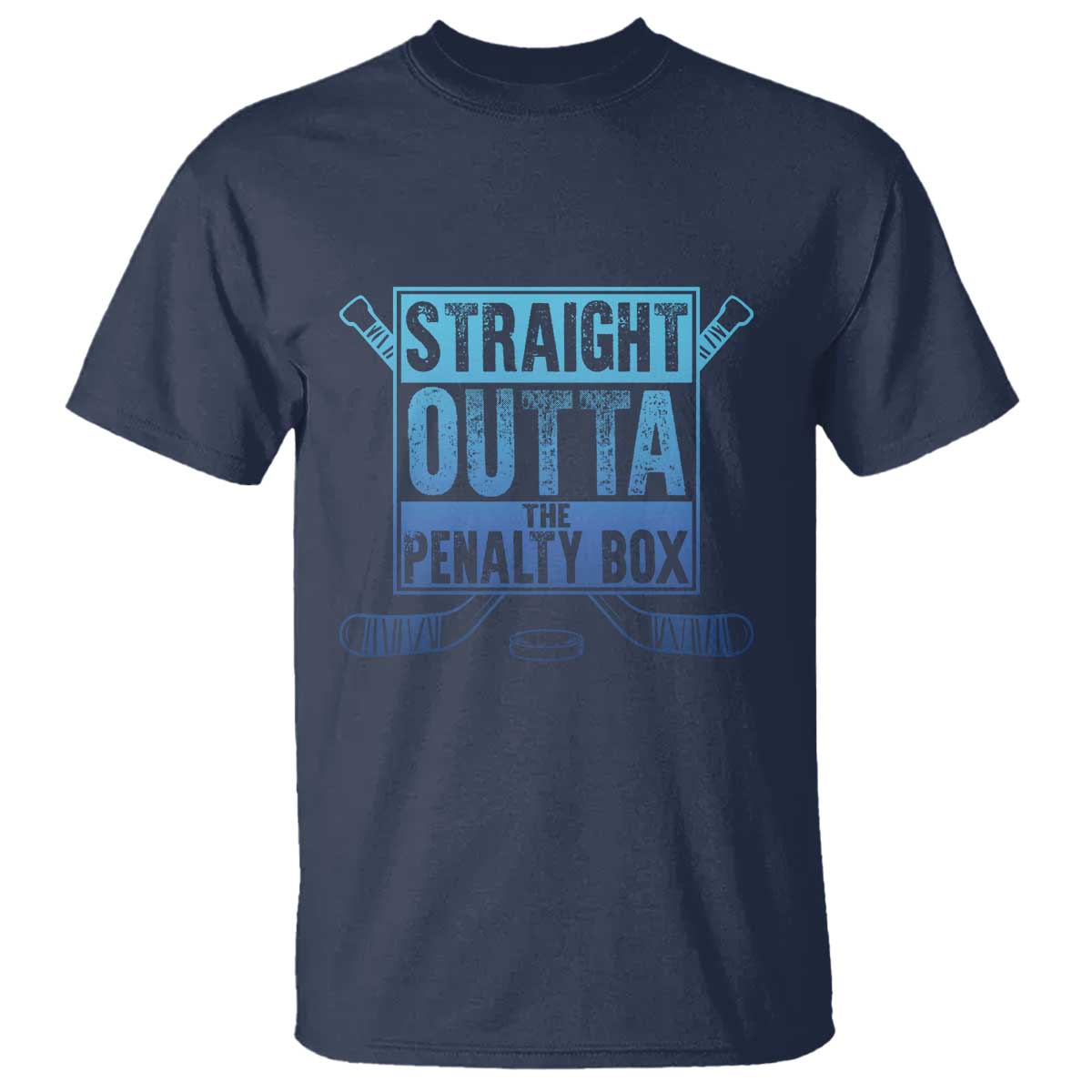 Ice Hockey Player Gift Straight Outta The Penalty Box T Shirt