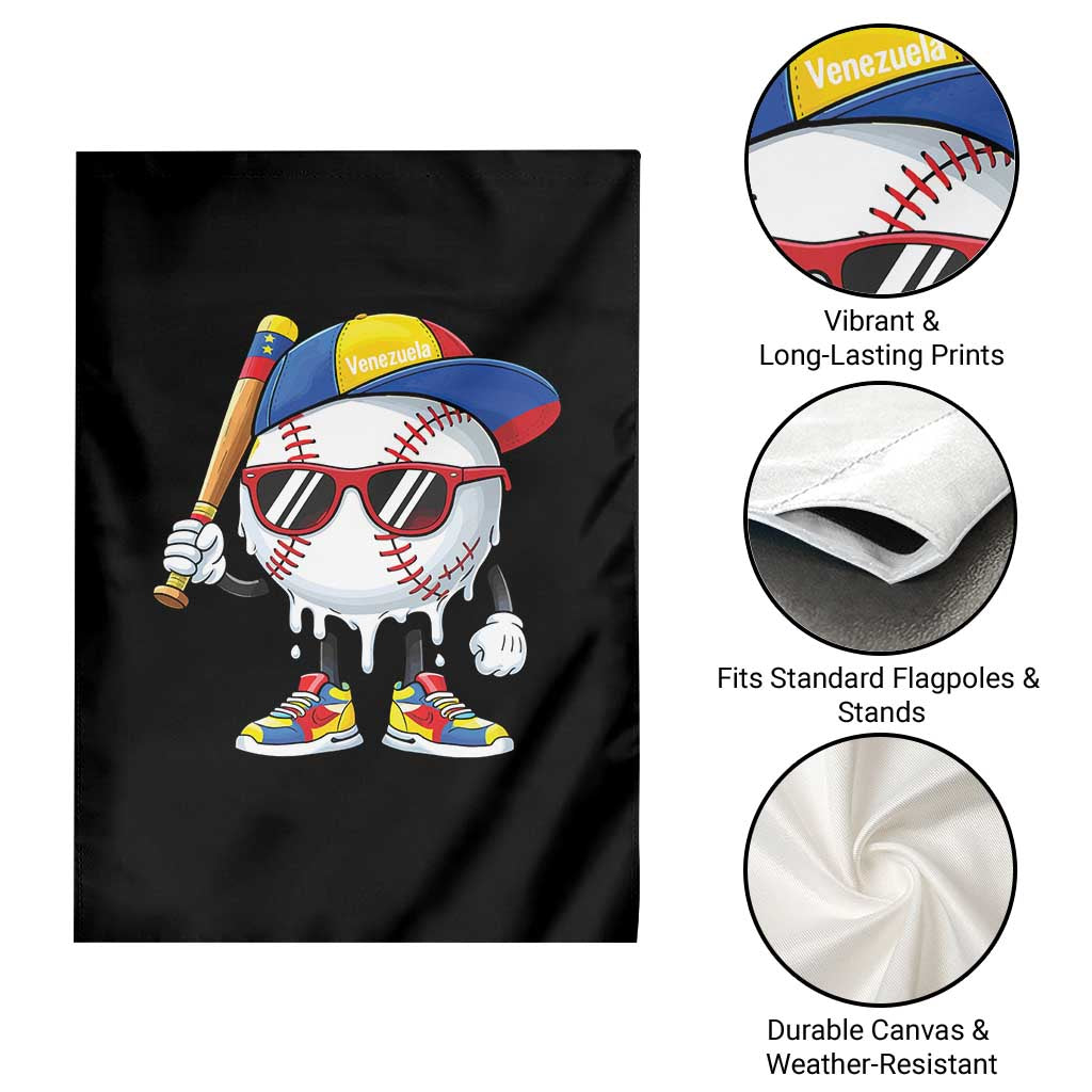 Venezuela Baseball Garden Flag Venezuelan Pride Baseball Life Style Youth Drip Baseball Boys Kid
