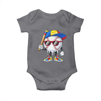 Venezuela Baseball Baby Onesie Venezuelan Pride Baseball Life Style Youth Drip Baseball Boys Kid