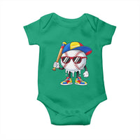 Venezuela Baseball Baby Onesie Venezuelan Pride Baseball Life Style Youth Drip Baseball Boys Kid