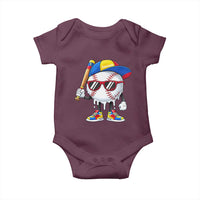 Venezuela Baseball Baby Onesie Venezuelan Pride Baseball Life Style Youth Drip Baseball Boys Kid