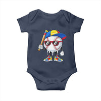Venezuela Baseball Baby Onesie Venezuelan Pride Baseball Life Style Youth Drip Baseball Boys Kid