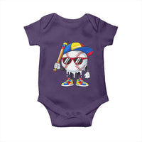 Venezuela Baseball Baby Onesie Venezuelan Pride Baseball Life Style Youth Drip Baseball Boys Kid