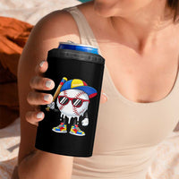 Venezuela Baseball 4 in 1 Can Cooler Tumbler Venezuelan Pride Baseball Life Style Youth Drip Baseball Boys Kid