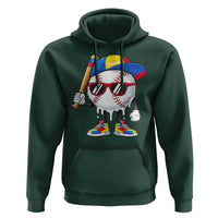 Venezuela Baseball Hoodie Venezuelan Pride Baseball Life Style Youth Drip Baseball Boys Kid