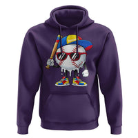 Venezuela Baseball Hoodie Venezuelan Pride Baseball Life Style Youth Drip Baseball Boys Kid
