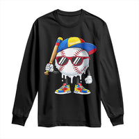 Venezuela Baseball Long Sleeve Shirt Venezuelan Pride Baseball Life Style Youth Drip Baseball Boys Kid