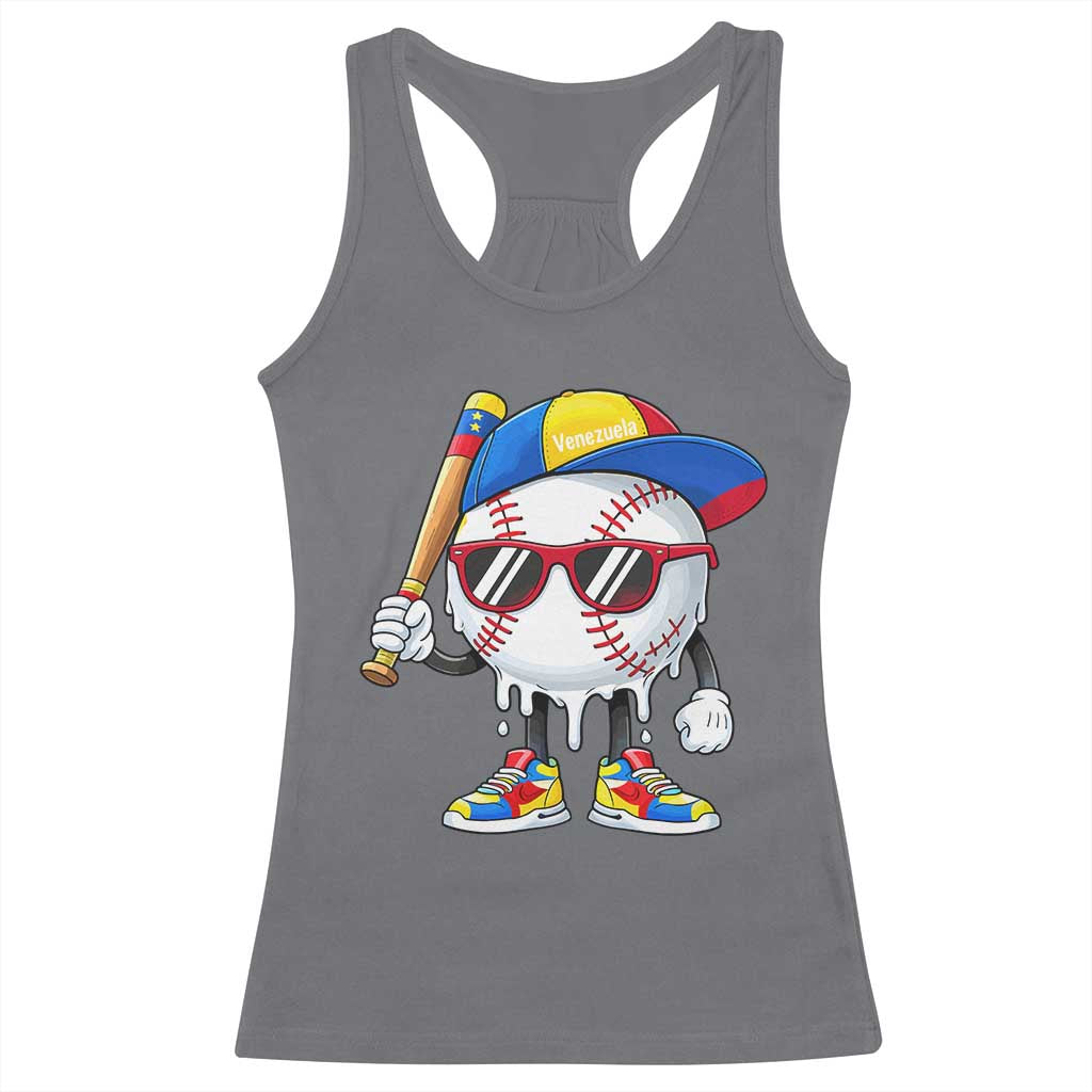 Venezuela Baseball Racerback Tank Top Venezuelan Pride Baseball Life Style Youth Drip Baseball Boys Kid