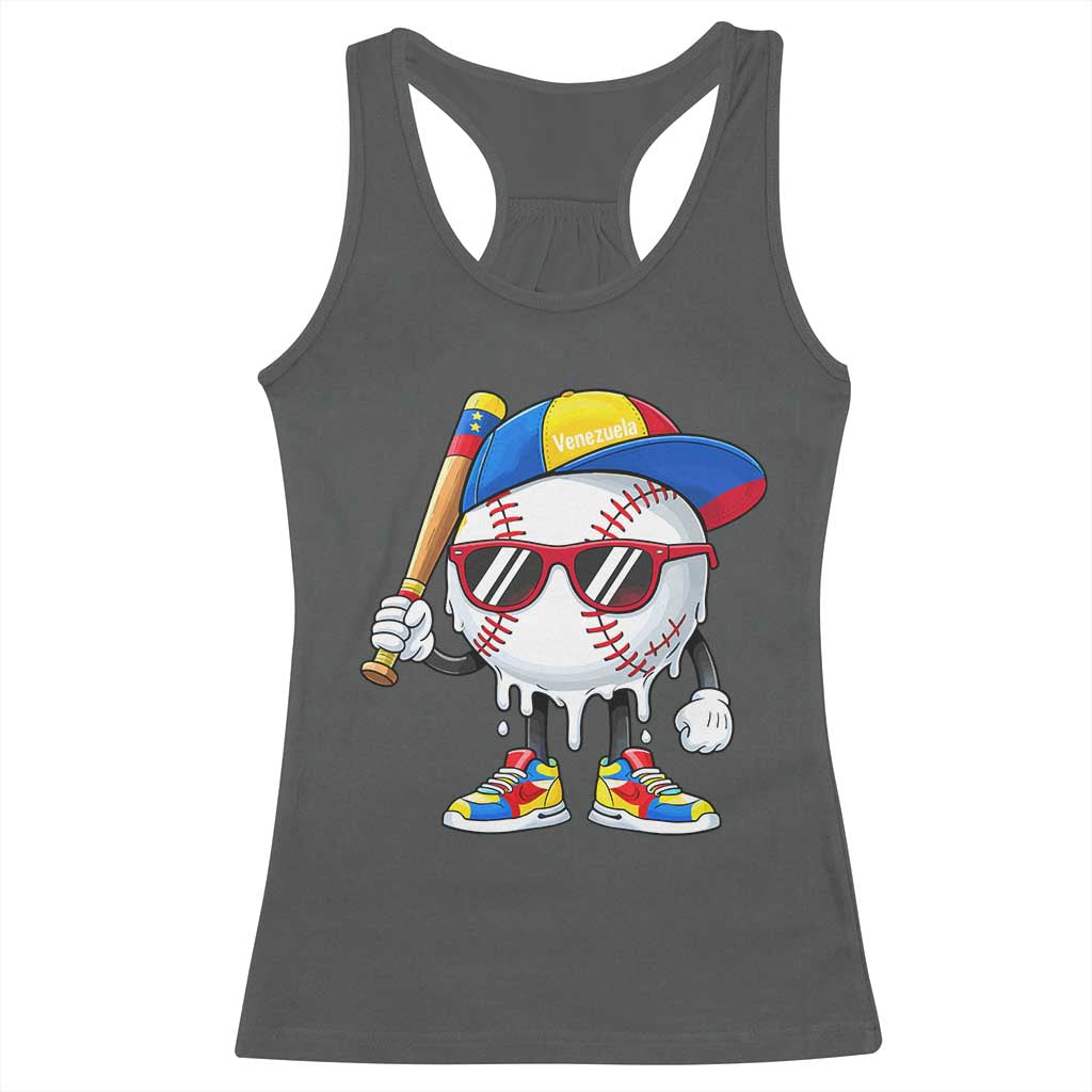 Venezuela Baseball Racerback Tank Top Venezuelan Pride Baseball Life Style Youth Drip Baseball Boys Kid