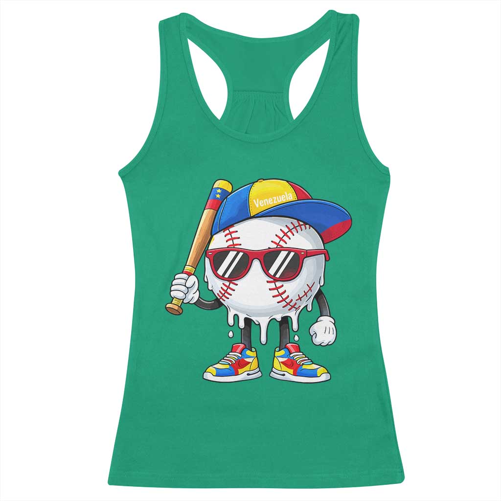 Venezuela Baseball Racerback Tank Top Venezuelan Pride Baseball Life Style Youth Drip Baseball Boys Kid