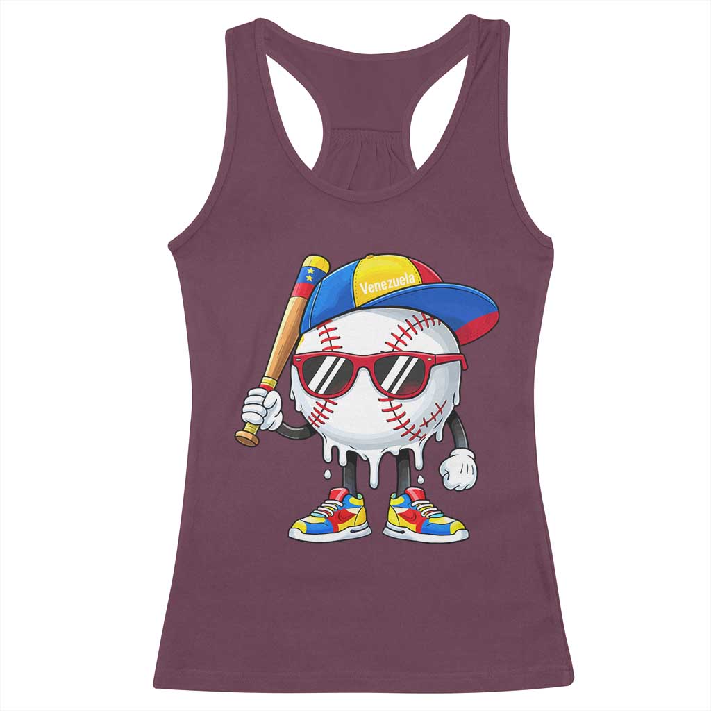Venezuela Baseball Racerback Tank Top Venezuelan Pride Baseball Life Style Youth Drip Baseball Boys Kid