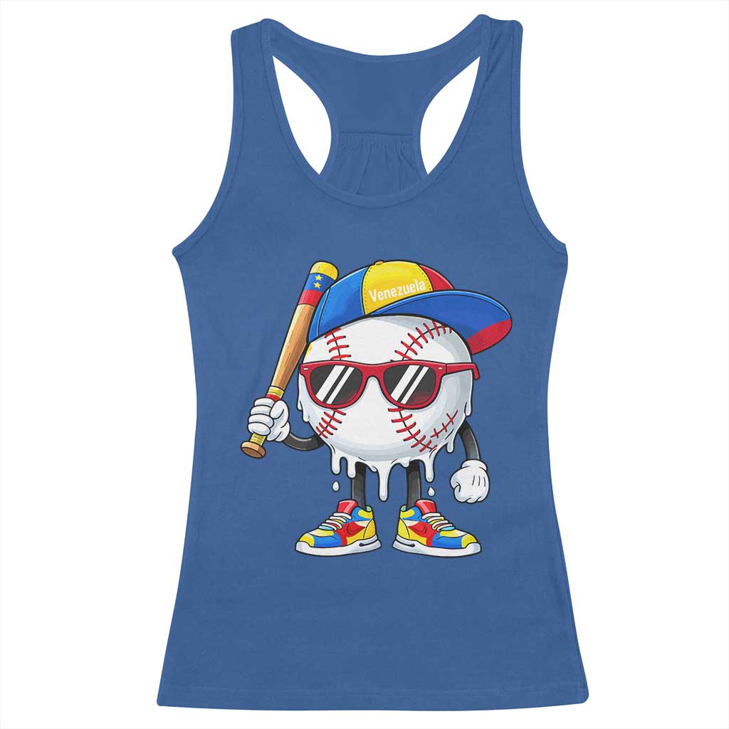 Venezuela Baseball Racerback Tank Top Venezuelan Pride Baseball Life Style Youth Drip Baseball Boys Kid