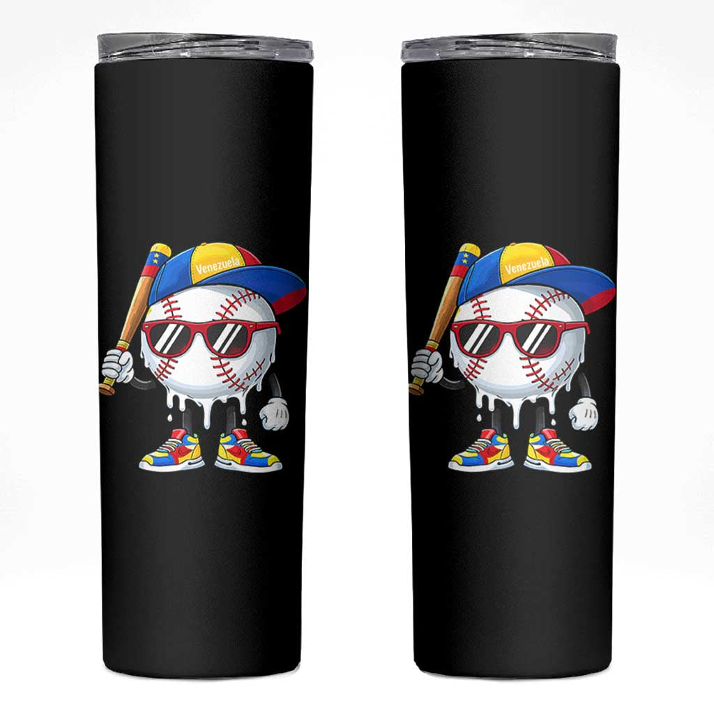 Venezuela Baseball Skinny Tumbler Venezuelan Pride Baseball Life Style Youth Drip Baseball Boys Kid