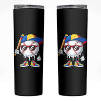Venezuela Baseball Skinny Tumbler Venezuelan Pride Baseball Life Style Youth Drip Baseball Boys Kid