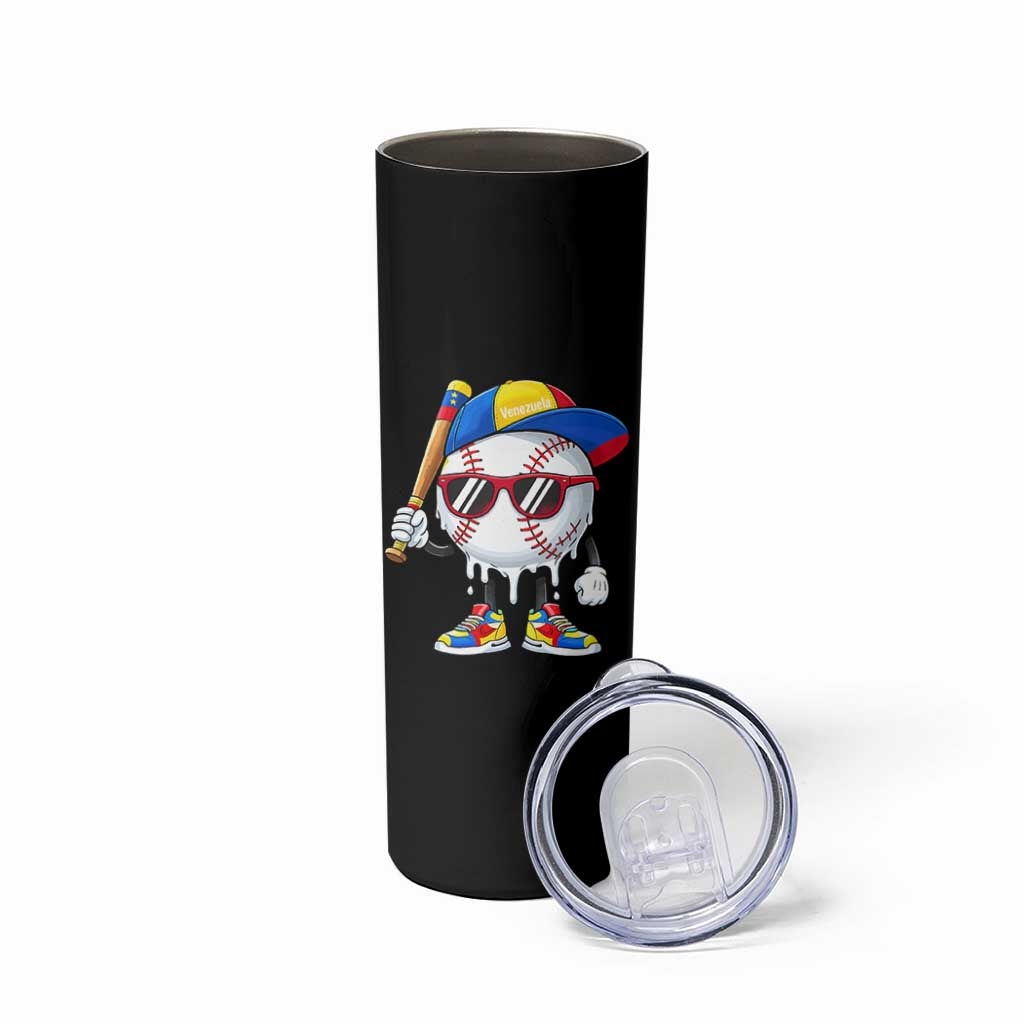Venezuela Baseball Skinny Tumbler Venezuelan Pride Baseball Life Style Youth Drip Baseball Boys Kid