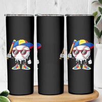 Venezuela Baseball Skinny Tumbler Venezuelan Pride Baseball Life Style Youth Drip Baseball Boys Kid