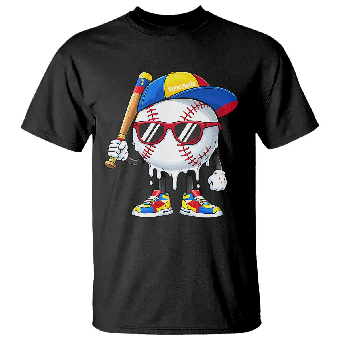 Venezuela Baseball T Shirt Venezuelan Pride Baseball Life Style Youth Drip Baseball Boys Kid
