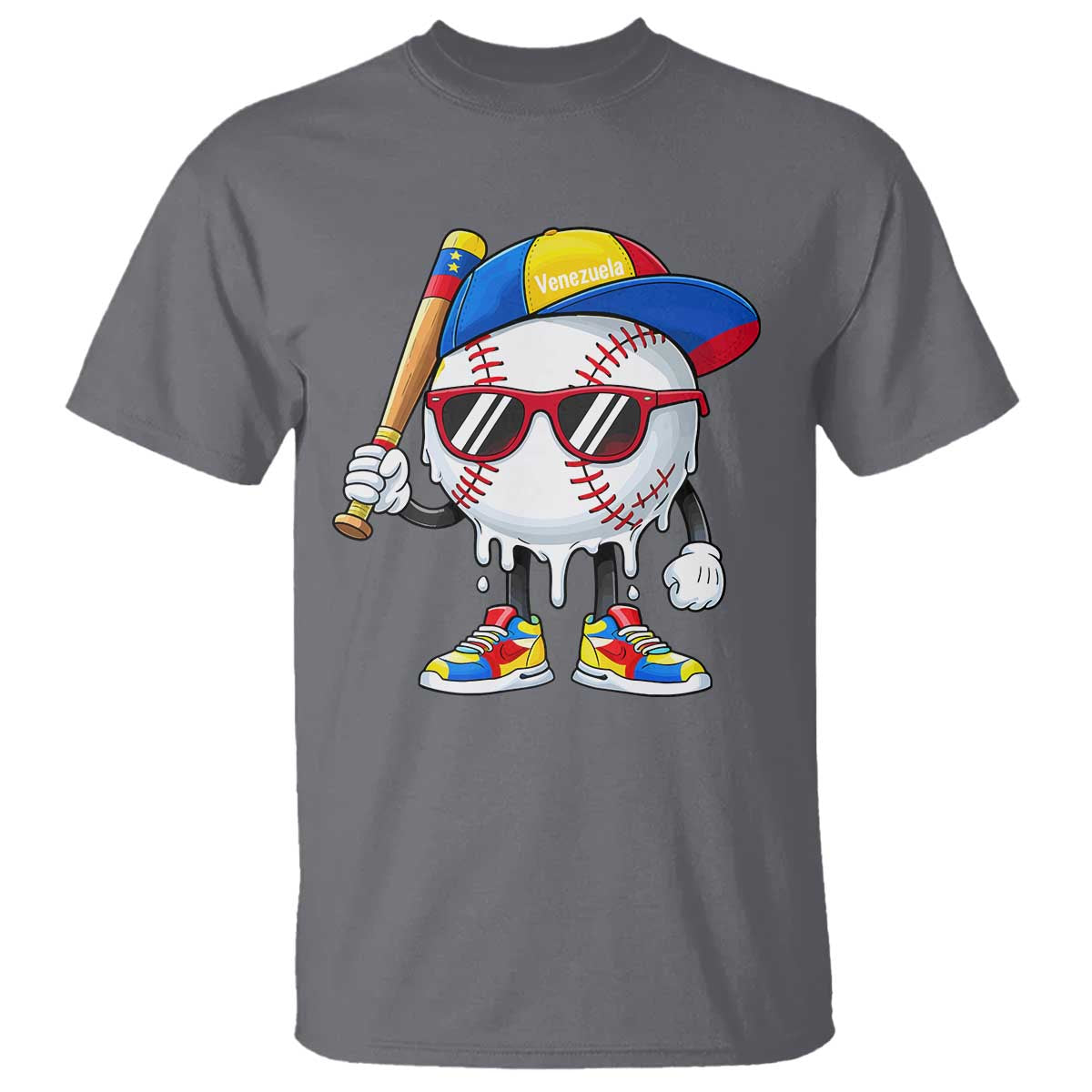 Venezuela Baseball T Shirt Venezuelan Pride Baseball Life Style Youth Drip Baseball Boys Kid