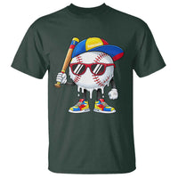 Venezuela Baseball T Shirt Venezuelan Pride Baseball Life Style Youth Drip Baseball Boys Kid