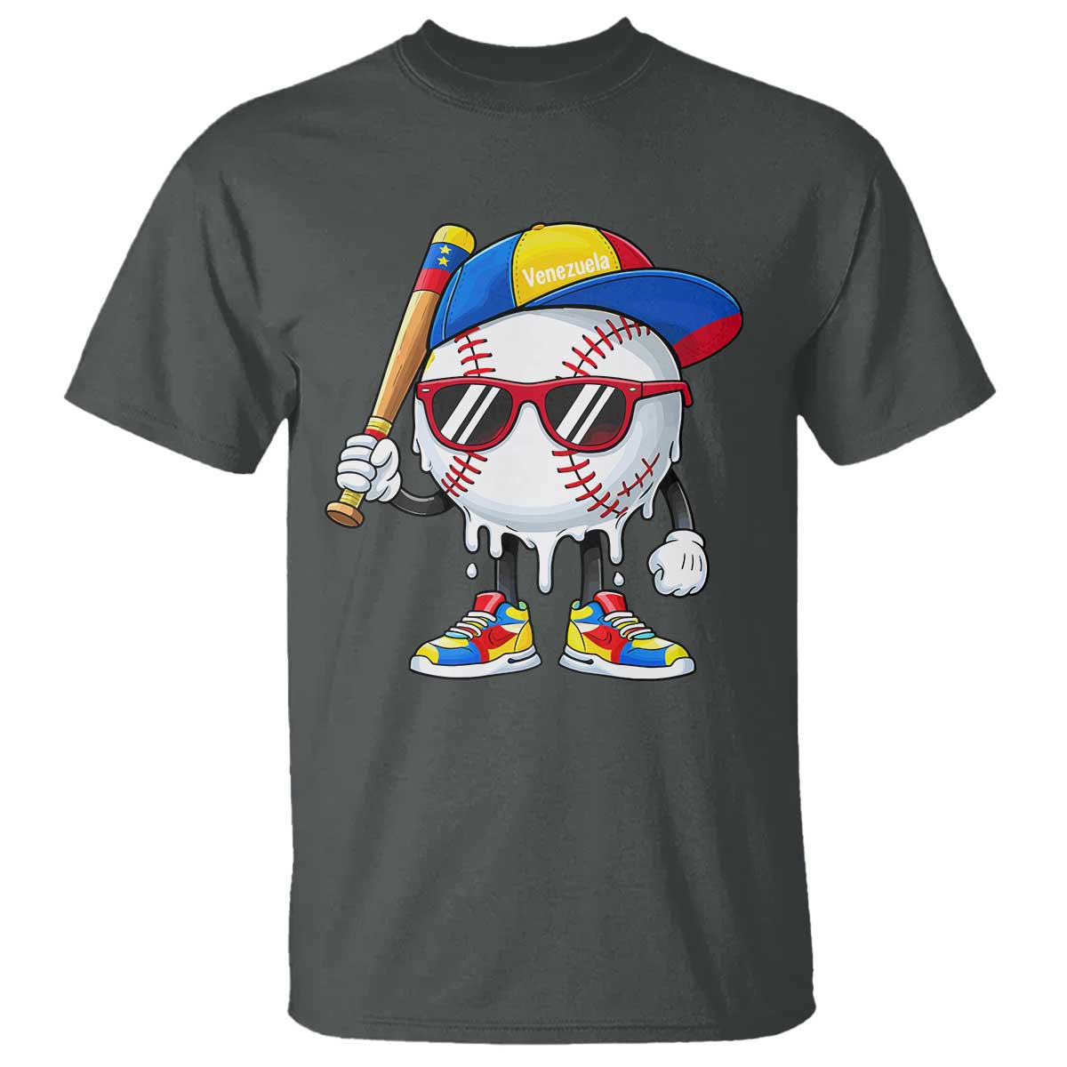 Venezuela Baseball T Shirt Venezuelan Pride Baseball Life Style Youth Drip Baseball Boys Kid