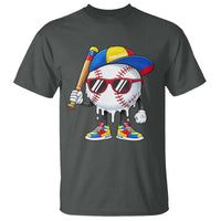Venezuela Baseball T Shirt Venezuelan Pride Baseball Life Style Youth Drip Baseball Boys Kid