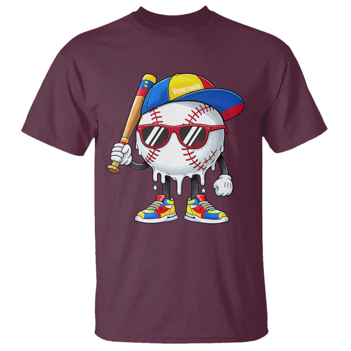 Venezuela Baseball T Shirt Venezuelan Pride Baseball Life Style Youth Drip Baseball Boys Kid