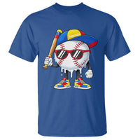 Venezuela Baseball T Shirt Venezuelan Pride Baseball Life Style Youth Drip Baseball Boys Kid