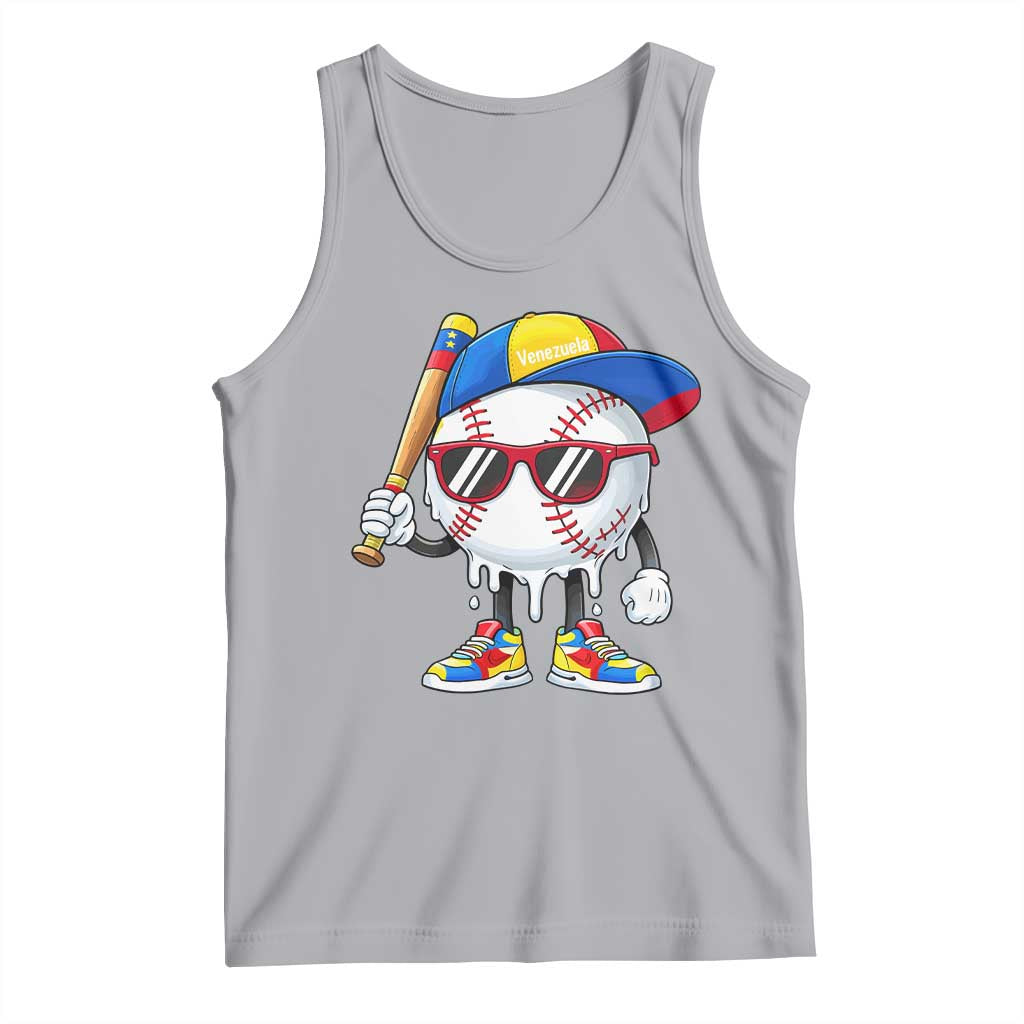 Venezuela Baseball Tank Top Venezuelan Pride Baseball Life Style Youth Drip Baseball Boys Kid