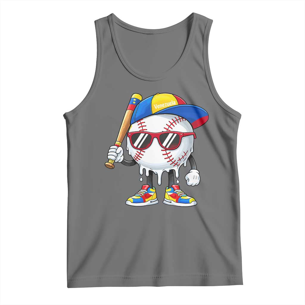 Venezuela Baseball Tank Top Venezuelan Pride Baseball Life Style Youth Drip Baseball Boys Kid