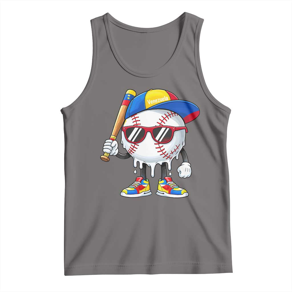 Venezuela Baseball Tank Top Venezuelan Pride Baseball Life Style Youth Drip Baseball Boys Kid