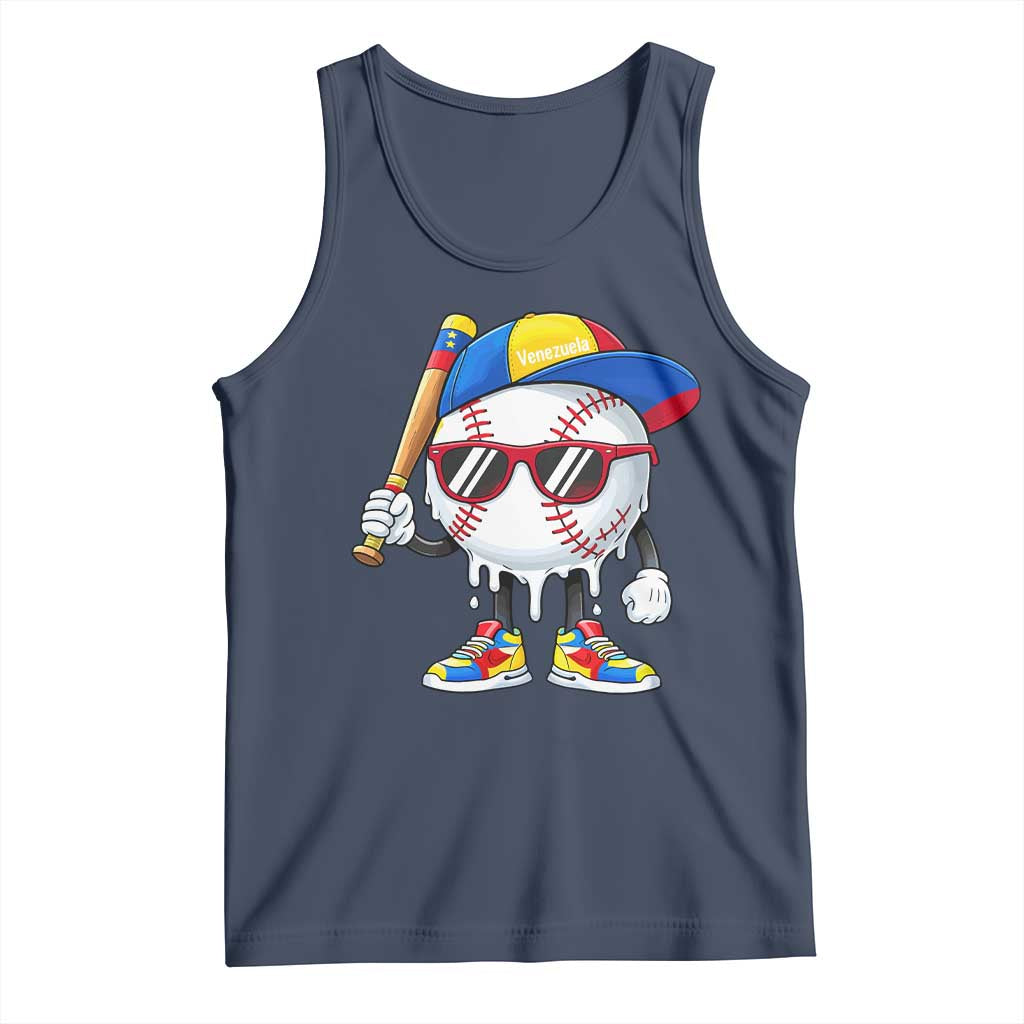 Venezuela Baseball Tank Top Venezuelan Pride Baseball Life Style Youth Drip Baseball Boys Kid