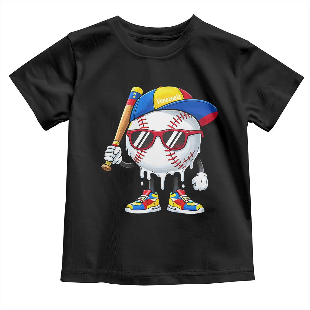 Venezuela Baseball Toddler T Shirt Venezuelan Pride Baseball Life Style Youth Drip Baseball Boys Kid