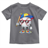Venezuela Baseball Toddler T Shirt Venezuelan Pride Baseball Life Style Youth Drip Baseball Boys Kid