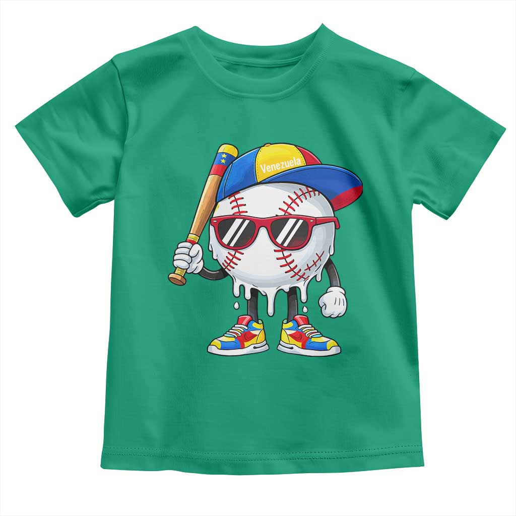 Venezuela Baseball Toddler T Shirt Venezuelan Pride Baseball Life Style Youth Drip Baseball Boys Kid