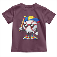 Venezuela Baseball Toddler T Shirt Venezuelan Pride Baseball Life Style Youth Drip Baseball Boys Kid