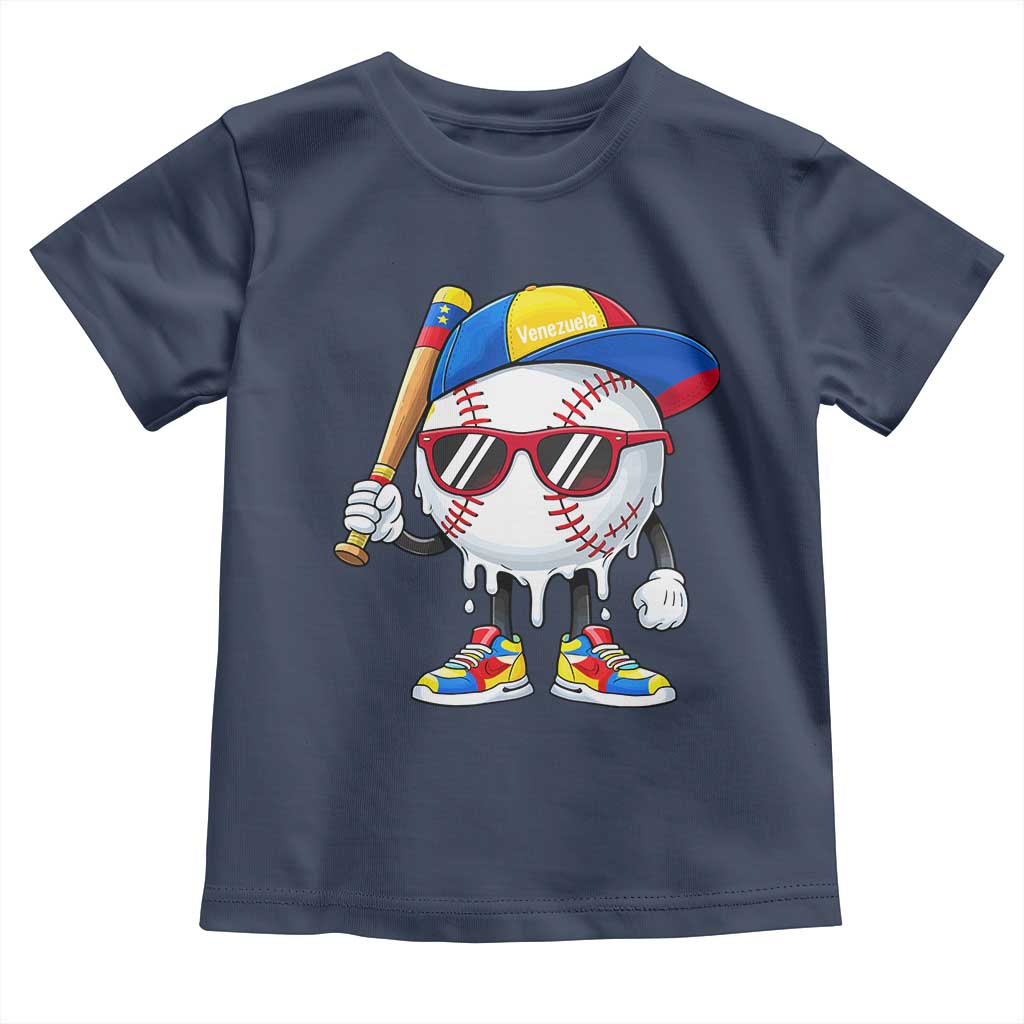 Venezuela Baseball Toddler T Shirt Venezuelan Pride Baseball Life Style Youth Drip Baseball Boys Kid