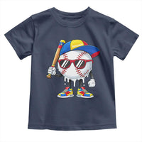 Venezuela Baseball Toddler T Shirt Venezuelan Pride Baseball Life Style Youth Drip Baseball Boys Kid
