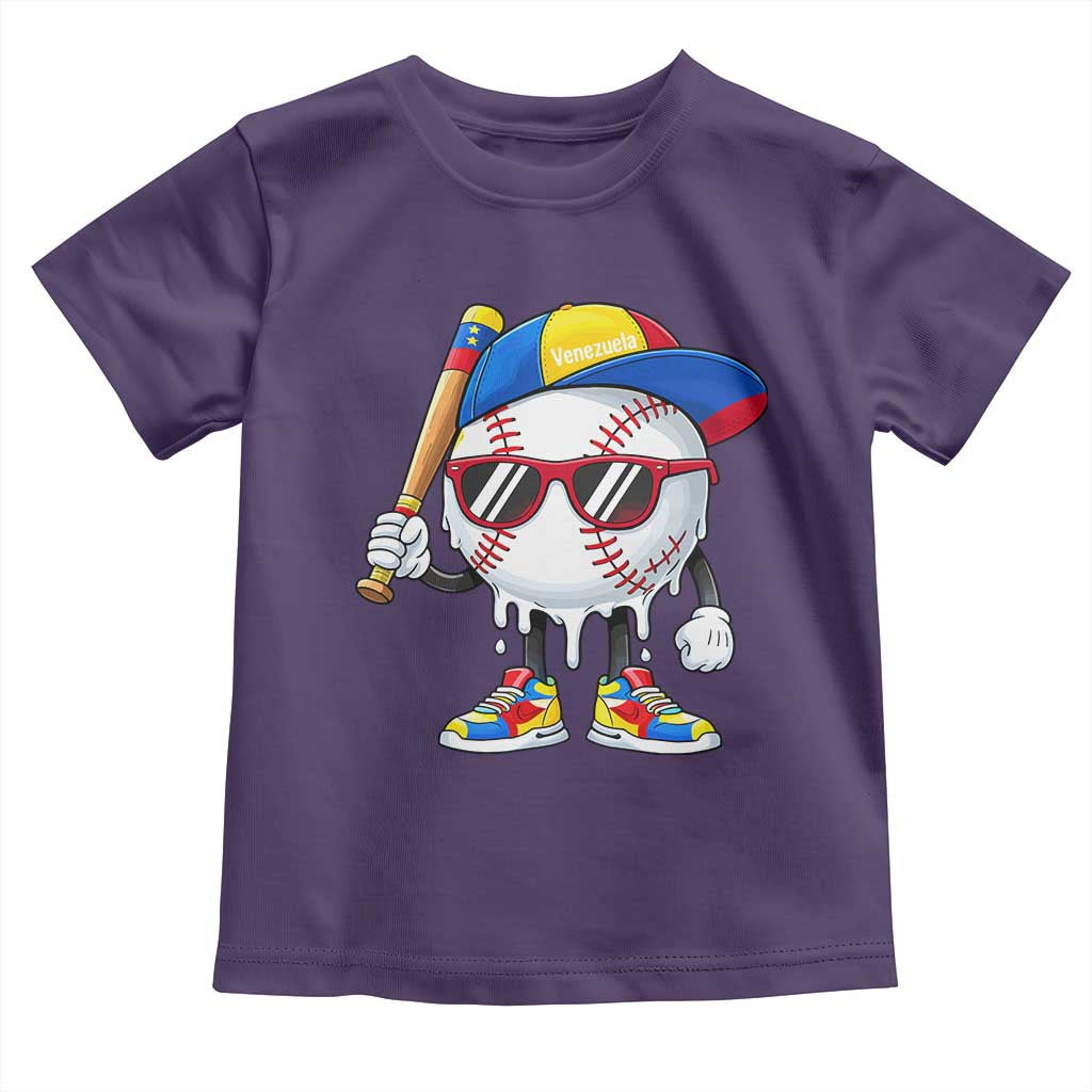 Venezuela Baseball Toddler T Shirt Venezuelan Pride Baseball Life Style Youth Drip Baseball Boys Kid