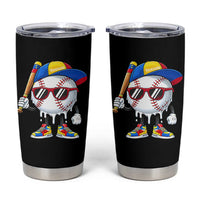 Venezuela Baseball Tumbler Cup Venezuelan Pride Baseball Life Style Youth Drip Baseball Boys Kid