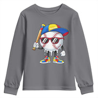 Venezuela Baseball Youth Sweatshirt Venezuelan Pride Baseball Life Style Youth Drip Baseball Boys Kid