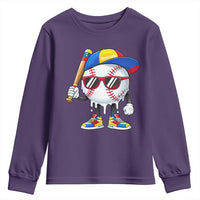 Venezuela Baseball Youth Sweatshirt Venezuelan Pride Baseball Life Style Youth Drip Baseball Boys Kid