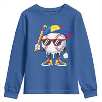 Venezuela Baseball Youth Sweatshirt Venezuelan Pride Baseball Life Style Youth Drip Baseball Boys Kid
