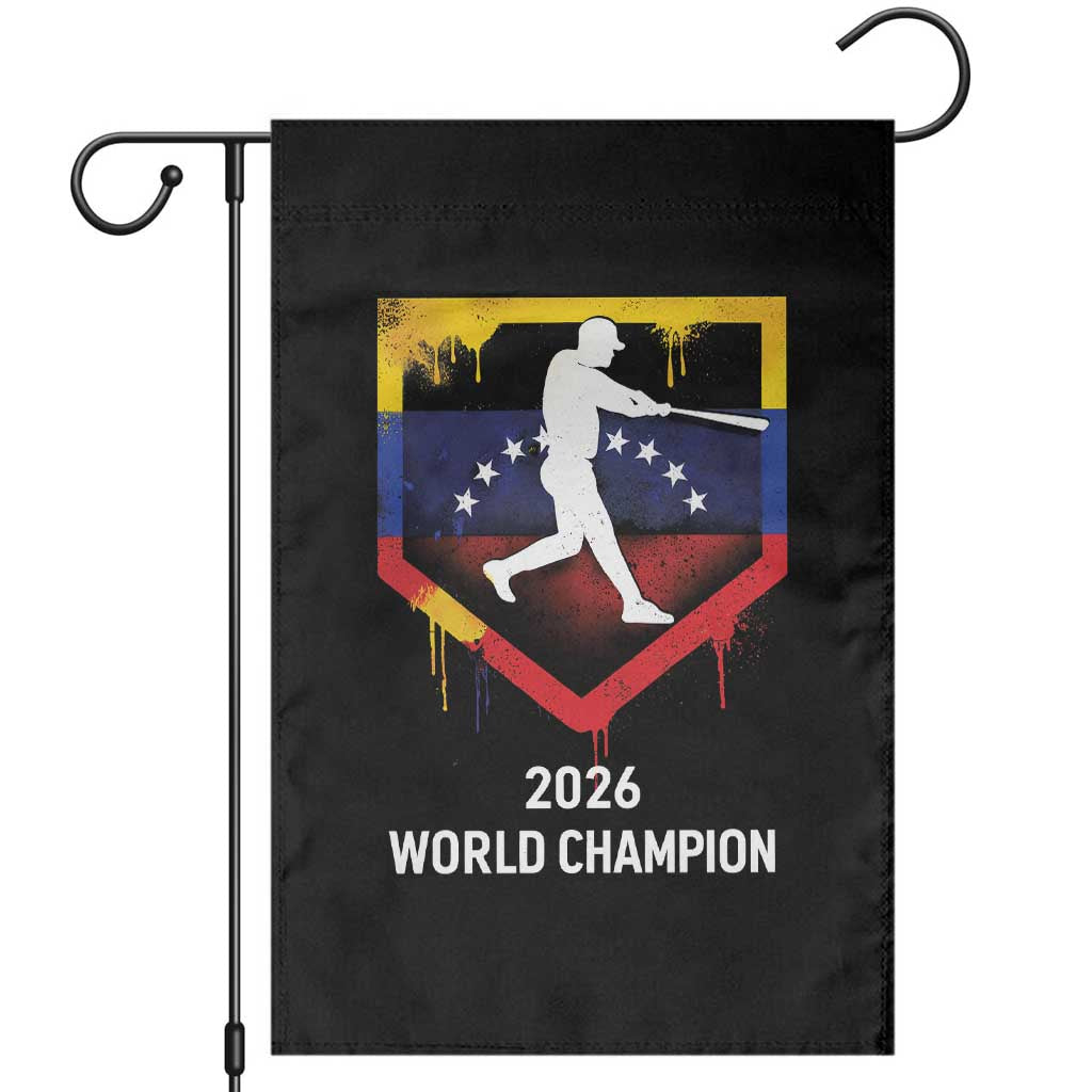 Venezuela Baseball 2026 Garden Flag Venezuelan Flag Baseball Fan Gift