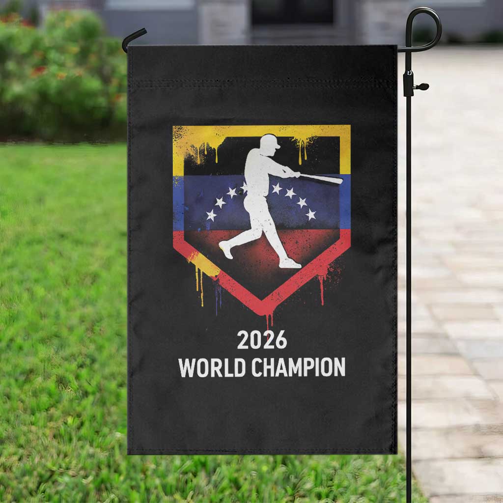 Venezuela Baseball 2026 Garden Flag Venezuelan Flag Baseball Fan Gift