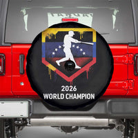Venezuela Baseball 2026 Spare Tire Cover Venezuelan Flag Baseball Fan Gift