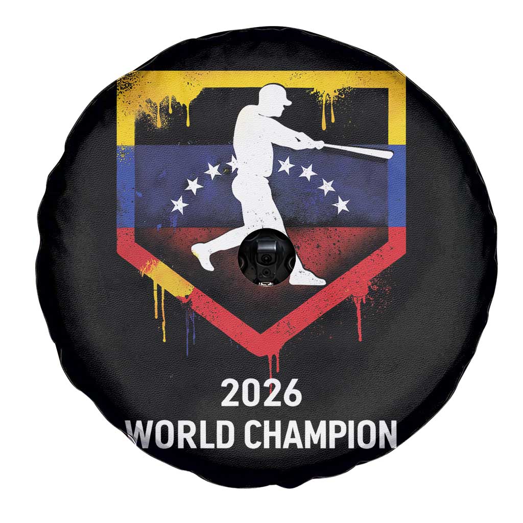 Venezuela Baseball 2026 Spare Tire Cover Venezuelan Flag Baseball Fan Gift